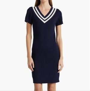 Ralph Lauren Dark Navy Blue Sweater Dress